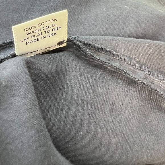 Ocean + Main Easy Cotton Caftan Dress‎ Navy Blue Plus Size 1X - Picture 16 of 16